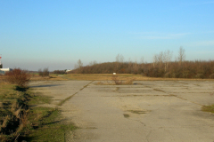 Abstellfläche im Ostteil des ehemaligen Flugfeld Aspern. Aufgenommen am 15.01.2007. Foto: Ing. Erwin Rössler