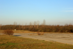 Abstellfläche im Ostteil des ehemaligen Flugfeld Aspern. Aufgenommen am 15.01.2007. Foto: Ing. Erwin Rössler