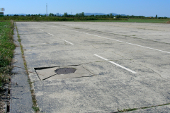 Die Landebahn 09-27 auf dem ehemaligen Flugfeld Aspern Blickrichtung Westen. Aufgenommen am 30.08.2008. Foto: Ing. Erwin Rössler