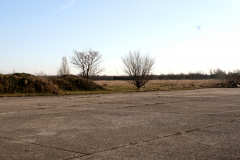 Die Landebahn 18-36 auf dem ehemaligen Flugfeld Aspern Blickrichtung Süden. Aufgenommen am 24.01.2008. Foto: Ing. Erwin Rössler