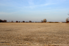 Die Landebahn 18-36 auf dem ehemaligen Flugfeld Aspern Blickrichtung Norden. Aufgenommen am 24.01.2008. Foto: Ing. Erwin Rössler